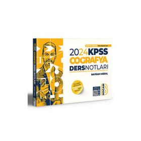 Benim Hocam Yayınları - 2024 KPSS Coğrafya Ders Notları