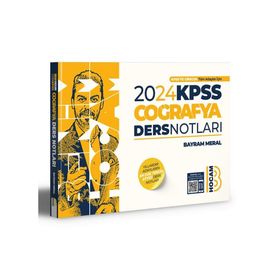 Benim Hocam Yayınları - 2024 KPSS Coğrafya Ders Notları