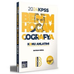 Benim Hocam Yayınları 2024 KPSS Coğrafya Konu Anlatımı