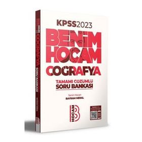 Benim Hocam Yayınları 2024 KPSS Coğrafya Tamamı Çözümlü Soru Bankası