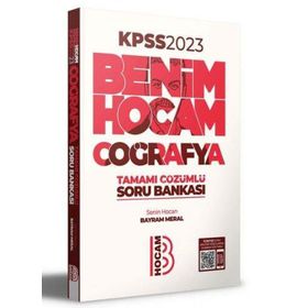Benim Hocam Yayınları 2024 KPSS Coğrafya Tamamı Çözümlü Soru Bankası