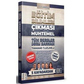 Benim Hocam Yayınları - 2024 KPSS Eğitim Bilimleri Çıkması Muhtemel Tüm Dersler Tamamı Çözümlü Soru Bankası