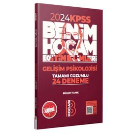 Benim Hocam Yayınları 2024 KPSS Eğitim Bilimleri Gelişim Psikolojisi Tamamı Çözümlü 24 Deneme