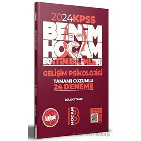 Benim Hocam Yayınları 2024 KPSS Eğitim Bilimleri Gelişim Psikolojisi Tamamı Çözümlü 24 Deneme