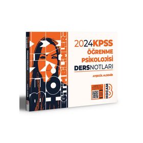 Benim Hocam Yayınları 2024 KPSS Eğitim Bilimleri Öğrenme Psikolojisi Ders Notları