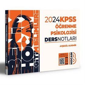 Benim Hocam Yayınları 2024 KPSS Eğitim Bilimleri Öğrenme Psikolojisi Ders Notları