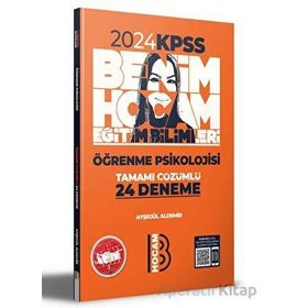 Benim Hocam Yayınları 2024 KPSS Eğitim Bilimleri Öğrenme Psikolojisi Tamamı Çözümlü 24 Deneme