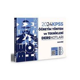 Benim Hocam Yayınları - 2024 KPSS Eğitim Bilimleri Öğretim Yöntem ve Teknikleri Ders Notları