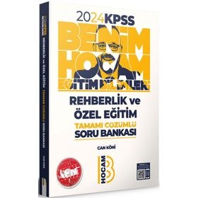 Benim Hocam Yayınları 2024 KPSS Eğitim Bilimleri Rehberlik Ve Özel Eğitim Tamamı Çözümlü Soru Bankası