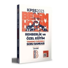 Benim Hocam Yayınları 2024 KPSS Eğitim Bilimleri Rehberlik Ve Özel Eğitim Tamamı Çözümlü Soru Bankası