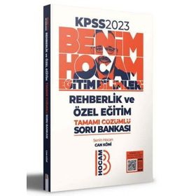Benim Hocam Yayınları 2024 KPSS Eğitim Bilimleri Rehberlik Ve Özel Eğitim Tamamı Çözümlü Soru Bankası