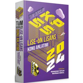 Benim Hocam Yayınları 2024 KPSS Lise Ön Lisans Tüm Dersler Konu Anlatımı