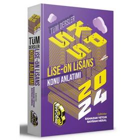 Benim Hocam Yayınları 2024 KPSS Lise Ön Lisans Tüm Dersler Konu Anlatımı