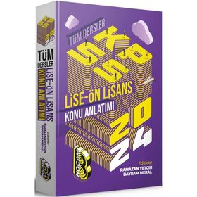 Benim Hocam Yayınları 2024 KPSS Lise Ön Lisans Tüm Dersler Konu Anlatımı