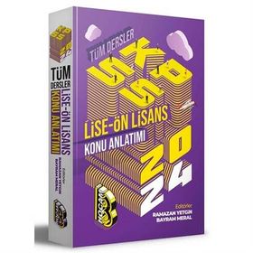 Benim Hocam Yayınları 2024 KPSS Lise Ön Lisans Tüm Dersler Konu Anlatımı