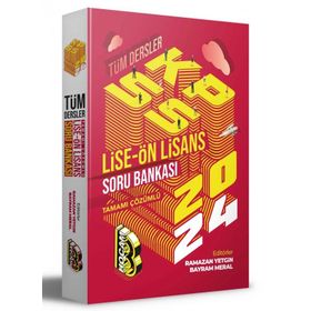 Benim Hocam Yayınları - 2024 KPSS Lise Ön Lisans Tüm Dersler Tamamı Çözümlü Soru Bankası