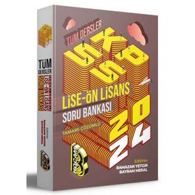 Benim Hocam Yayınları - 2024 KPSS Lise Ön Lisans Tüm Dersler Tamamı Çözümlü Soru Bankası