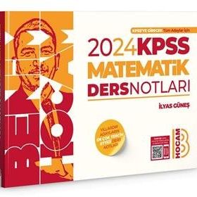 Benim Hocam Yayınları - 2024 KPSS Matematik Ders Notları