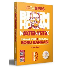 Benim Hocam Yayınları - 2024 KPSS Matematik Tamamı Video Çözümlü Soru Bankası