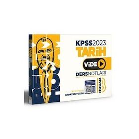 Benim Hocam Yayınları - 2024 KPSS Tarih Ders Notları