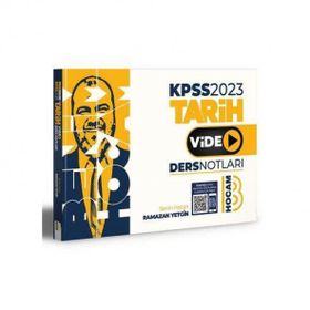 Benim Hocam Yayınları - 2024 KPSS Tarih Ders Notları