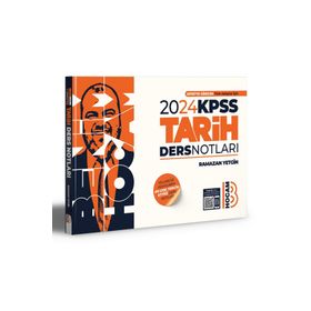 Benim Hocam Yayınları - 2024 KPSS Tarih Ders Notları