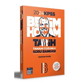 Benim Hocam Yayınları 2024 KPSS Tarih Tamamı Çözümlü Soru Bankası