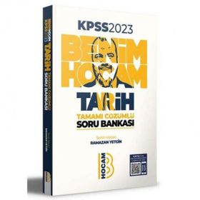 Benim Hocam Yayınları 2024 KPSS Tarih Tamamı Çözümlü Soru Bankası