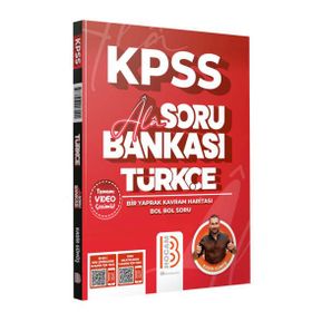 Benim Hocam Yayınları 2024 KPSS Türkçe Ala Soru Bankası