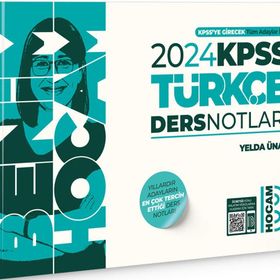 Benim Hocam Yayınları 2024 KPSS Türkçe Video Ders Notları Türkçe