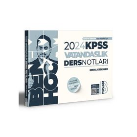 Benim Hocam Yayınları 2024 KPSS Vatandaşlık Video Ders Notları