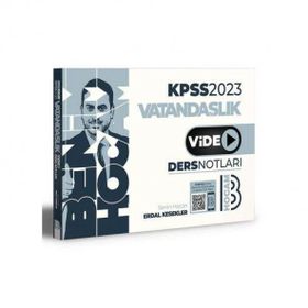 Benim Hocam Yayınları 2024 KPSS Vatandaşlık Video Ders Notları