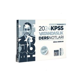 Benim Hocam Yayınları 2024 KPSS Vatandaşlık Video Ders Notları