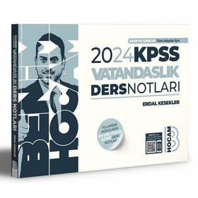 Benim Hocam Yayınları 2024 KPSS Vatandaşlık Video Ders Notları
