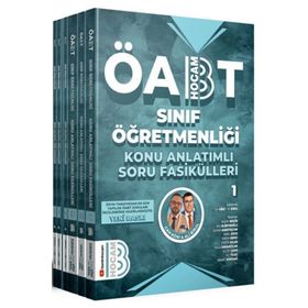 Benim Hocam Yayınları 2024 ÖABT 1-2-3-4-5-6-7 Sınıf Öğretmenliği Konu Anlatımlı Soru Fasikülleri