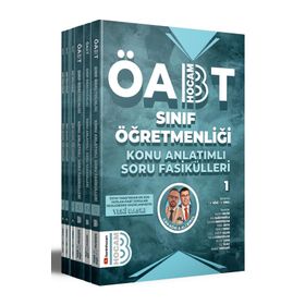 Benim Hocam Yayınları 2024 ÖABT 1-2-3-4-5-6-7 Sınıf Öğretmenliği Konu Anlatımlı Soru Fasikülleri