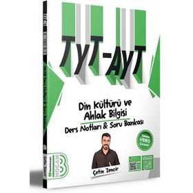 Benim Hocam Yayınları 2024 TYT AYT Din Kültürü ve Ahlak Bilgisi Video Destekli Konu Anlatımı ve Tamamı Video Çözümlü Soru Bankası
