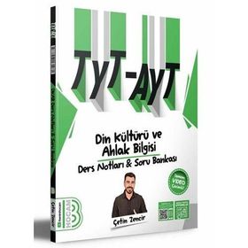 Benim Hocam Yayınları 2024 TYT AYT Din Kültürü ve Ahlak Bilgisi Video Destekli Konu Anlatımı ve Tamamı Video Çözümlü Soru Bankası