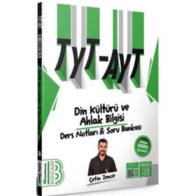 Benim Hocam Yayınları 2024 TYT AYT Din Kültürü ve Ahlak Bilgisi Video Destekli Konu Anlatımı ve Tamamı Video Çözümlü Soru Bankası