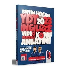 Benim Hocam Yayınları - 2024 YDT İngilizce Grammar Ders Notları