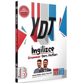 Benim Hocam Yayınları - 2024 YDT İngilizce Grammar Ders Notları