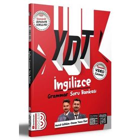 Benim Hocam Yayınları 2024 YDT İngilizce Grammar Soru Bankası
