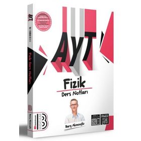 Benim Hocam Yayınları 2024 YKS AYT Fizik Ders Notları