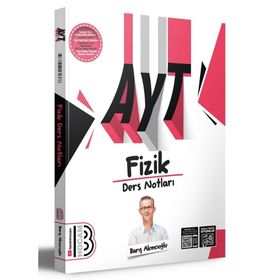 Benim Hocam Yayınları 2024 YKS AYT Fizik Ders Notları