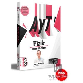 Benim Hocam Yayınları 2025 AYT Fizik Ders Notları
