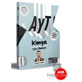 Benim Hocam Yayınları 2025 AYT Kimya Tamamı Video Çözümlü Soru Bankası