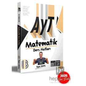 Benim Hocam Yayınları 2025 AYT Matematik Ders Notları