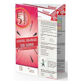 Benim Hocam Yayınları 5. Sınıf Sosyal Bilgiler Çek Kopar Yaprak Test