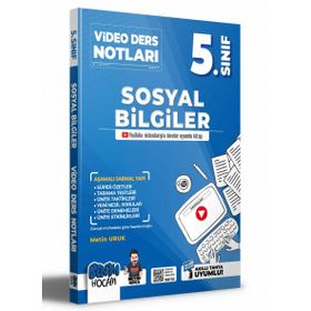 Benim Hocam Yayınları 5. Sınıf Sosyal Bilgiler Video Ders Notları