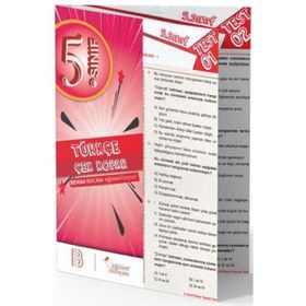 Benim Hocam Yayınları 5. Sınıf Türkçe Çek Kopar Yaprak Test